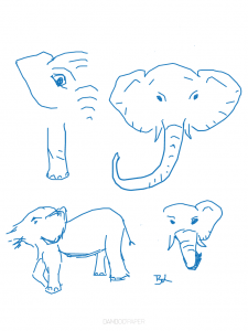 Elephant parts